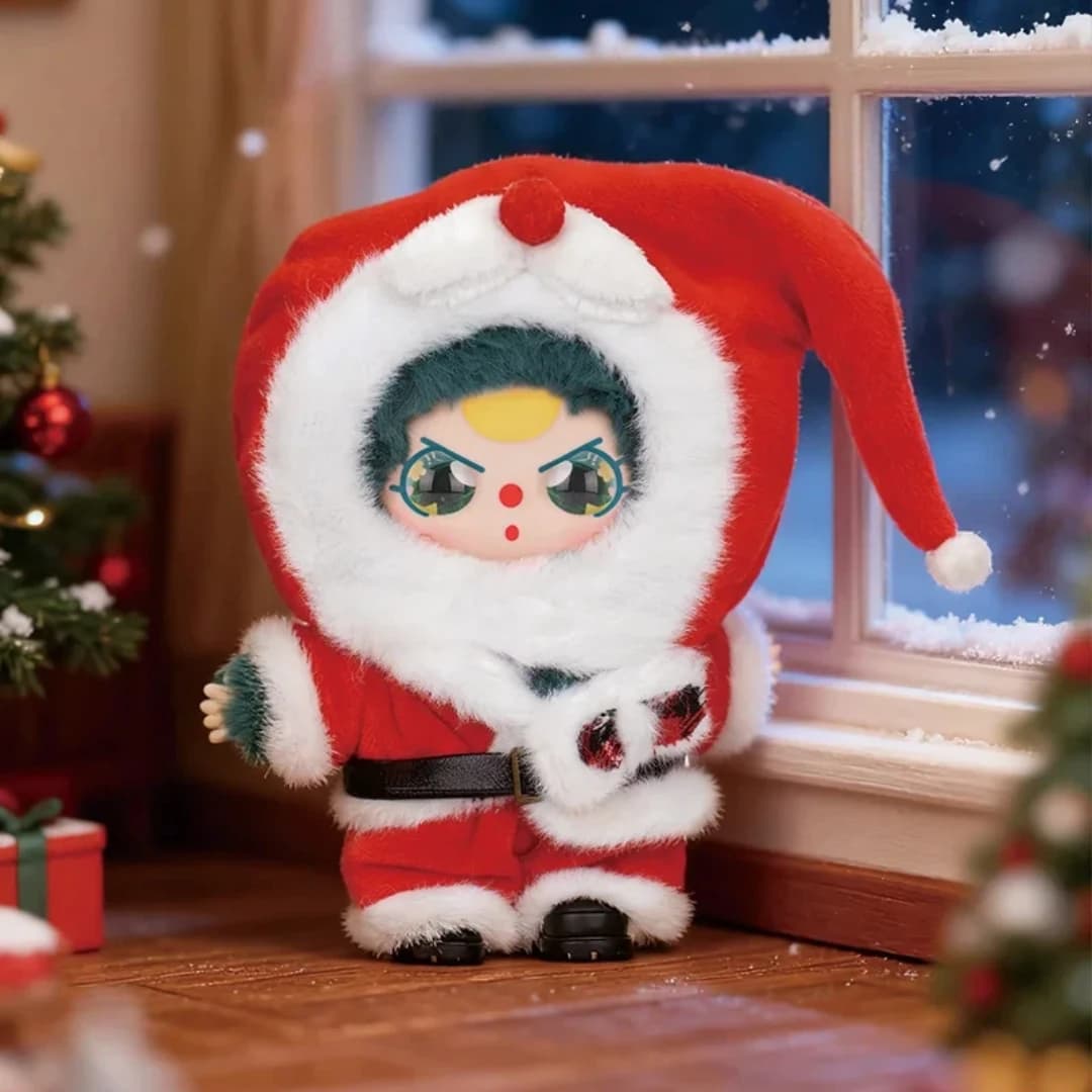 Originate Baby Three Merry Christmas Serie limitata Scatola cieca Bambola di peluche in vinile Regalo esclusivo per il giocattolo da collezione alla moda del 2025