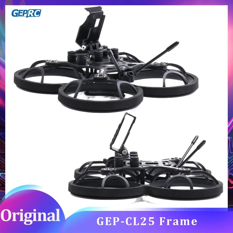 Telaio GEPRC GEP-CL25 adatto per drone Cinelog 25, telaio in fibra di carbonio, accessori di ricambio per drone quadricottero RC FPV Freestyle