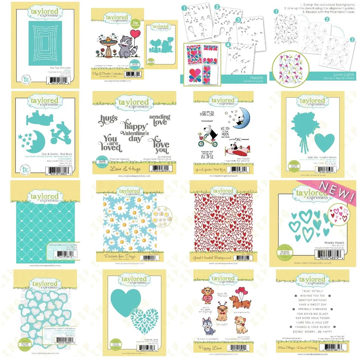 Valentine's Day Love Heart Metal Cutting Dies Clear Stamps Stencil for Scrapbook Diary Decoration Embossing Template DIY Card