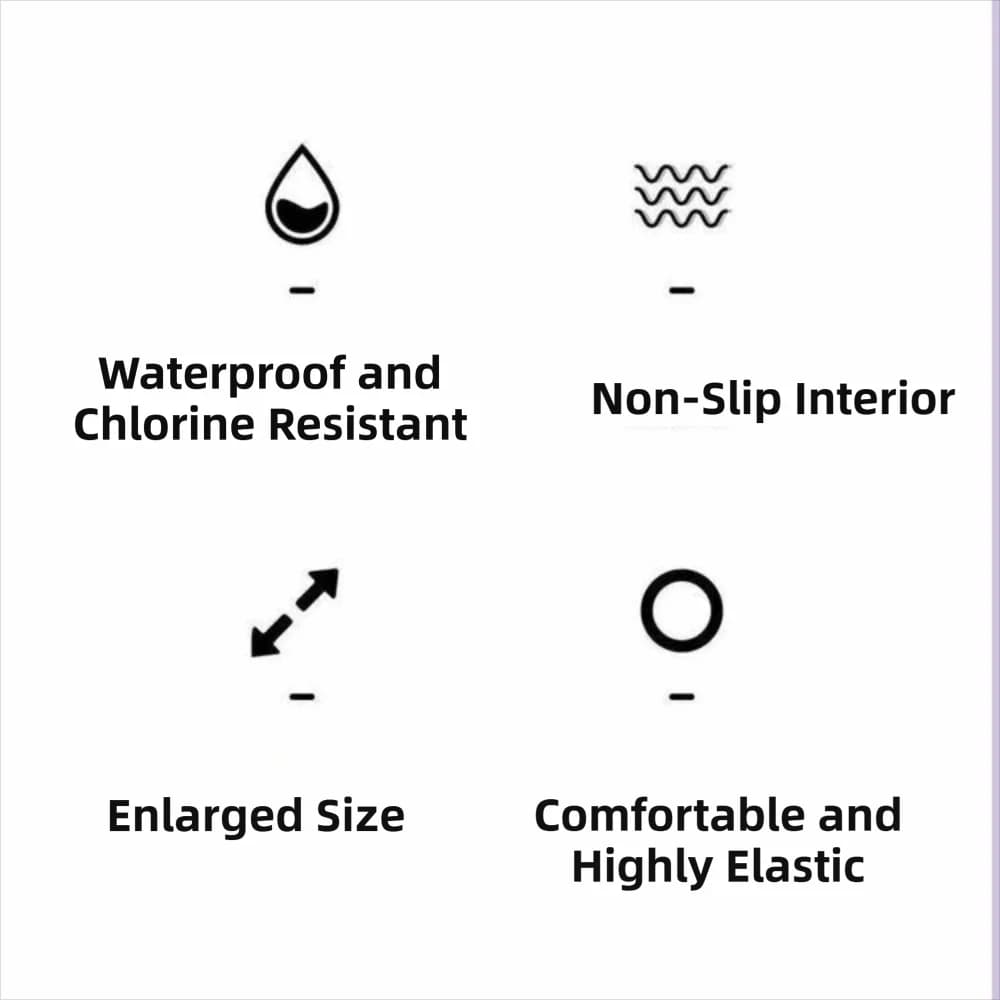 Creative Swimming Hat Sea Otter Pattern Funny Silicone Swim Cap High Elasticity Silicone Pool Headgear Water Activities
