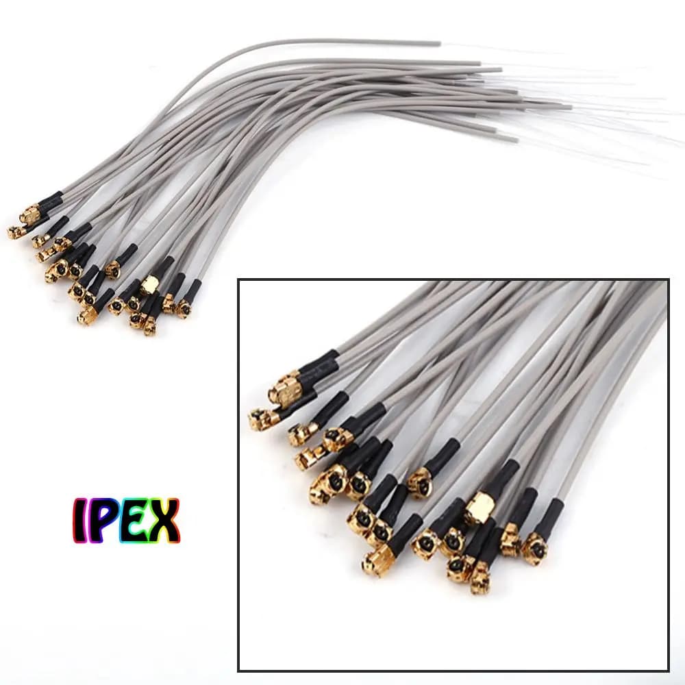 Antenna ricevitore Wi-Fi di ricambio per modellini di aerei con telecomando Bluetooth placcato oro/argento per Futaba/JR/Spektrum/FrSky