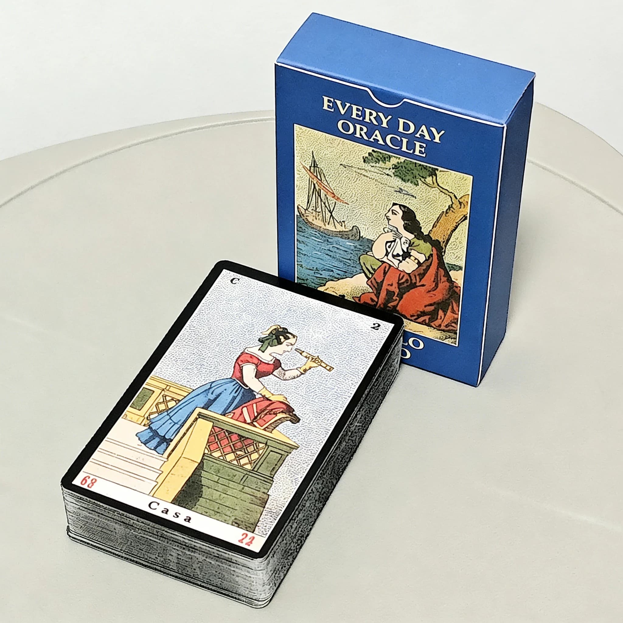Carte Oracle Sibyl, Mazzo Sibilla, Carte Divinatorie, Alternativa al Tarocchi, Gioco Spirituale, Articoli per Stregoneria, Regalo