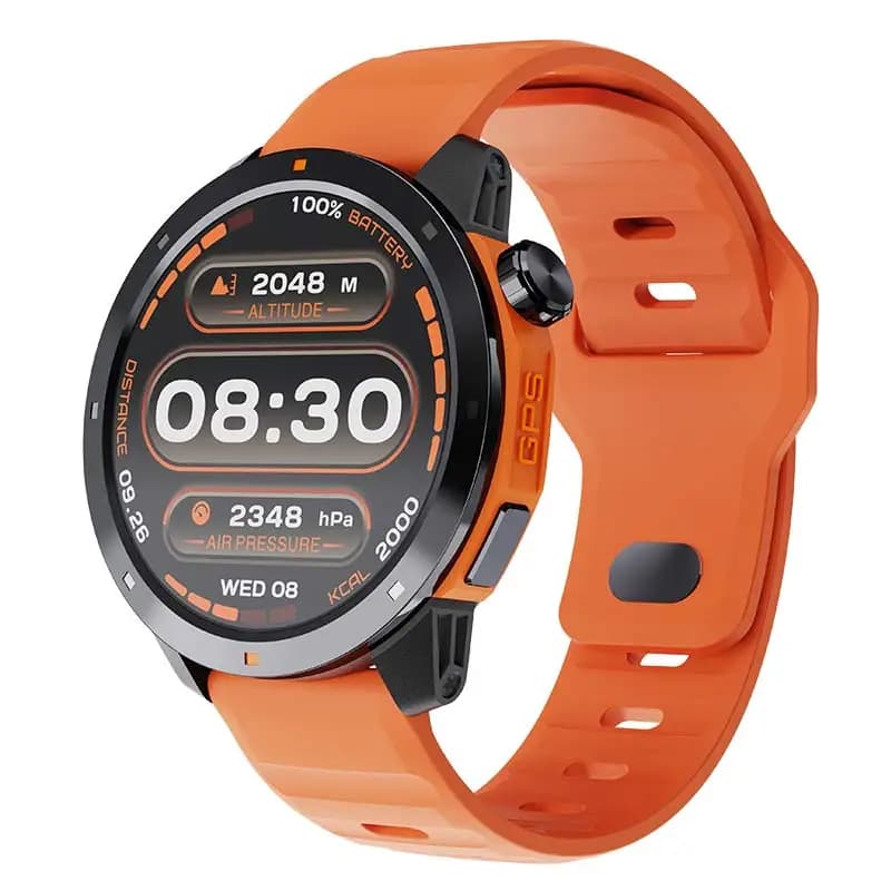 Nuovo GPS Smart Watch Men 466*466 AMOLED Display Bluetooth Call Sport 3ATM Smartwatch impermeabile per uomo donna orologio Fitness