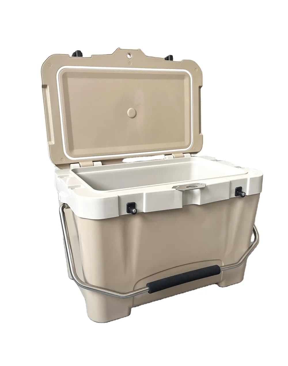 Contenitori Termici in Plastica Isolati con Schiuma PU da 25L, Colore Sabbia Beige, per Alimenti, Moderni, Produzione Cinese