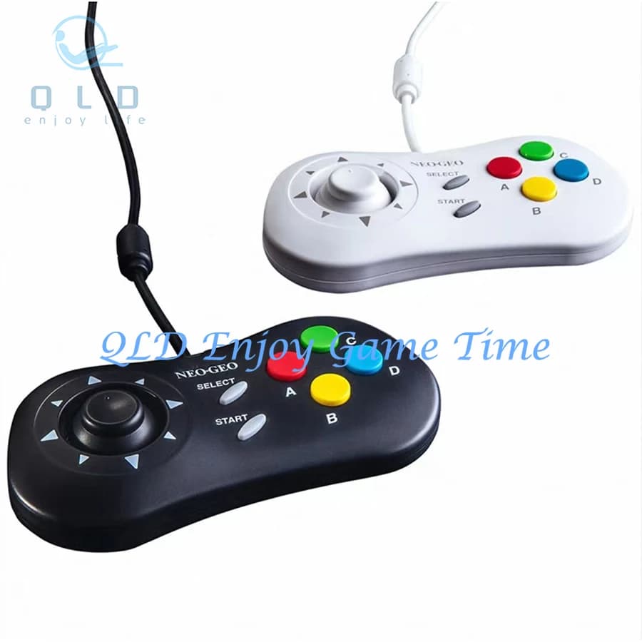 2 pezzi di controller per gamepad NEOGEO MINI originale, mini videogioco MVS Retro ARCADE Handheld, per il 40° anniversario