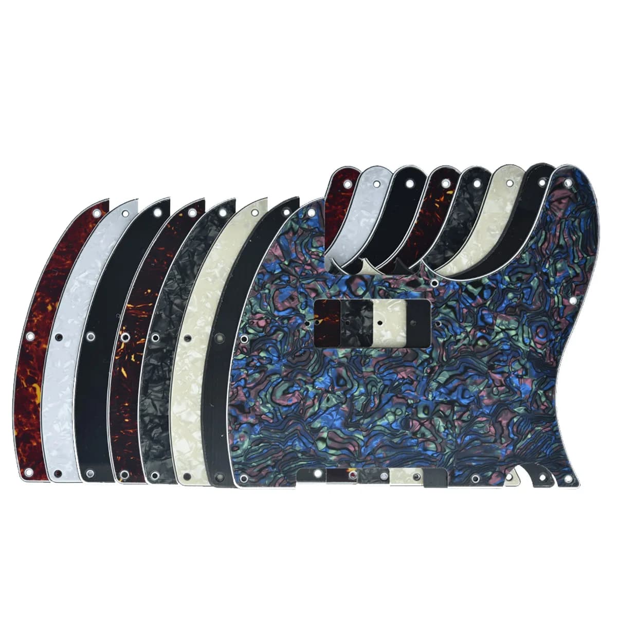 Protettore plettro per chitarra stile DOPRO TL con Mini foro Pickup Humbucker per Tele/chitarra
