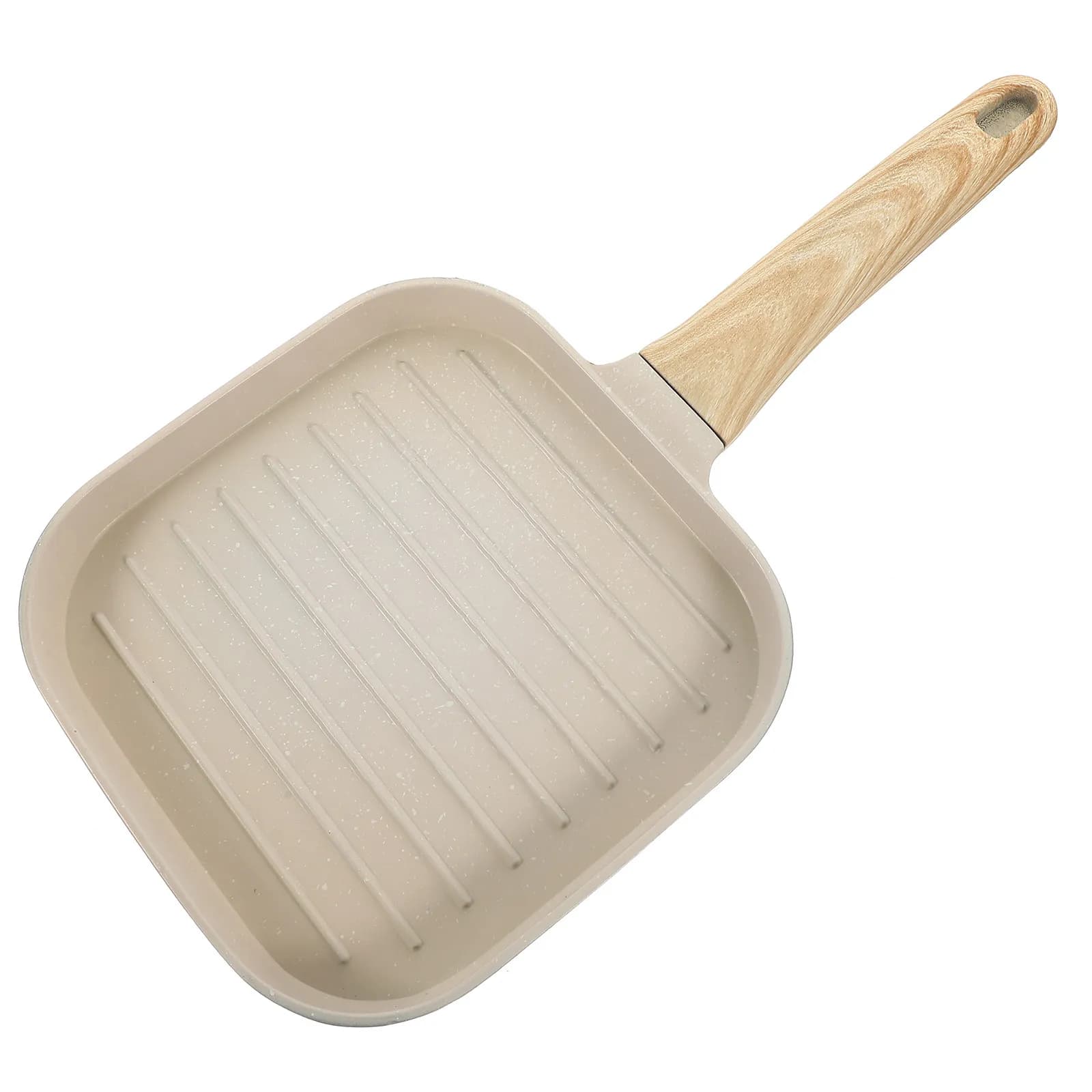 Household Flat Frying Pan Nonstick Aluminum Skillet Kitchen Cooking Pancake Steak Baking Multifunctional Pan Sizzling Plate