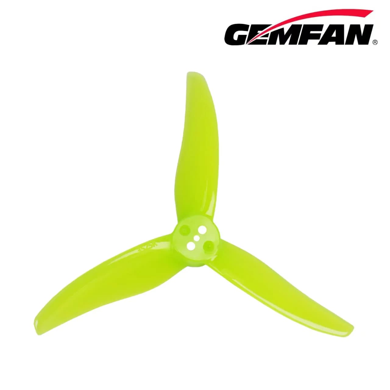 Elica a 3 pale Gemfan con attacco a T da 1,5 mm versione 3530 / 3525 / 3630 - 2CW+2CCW / Borsa