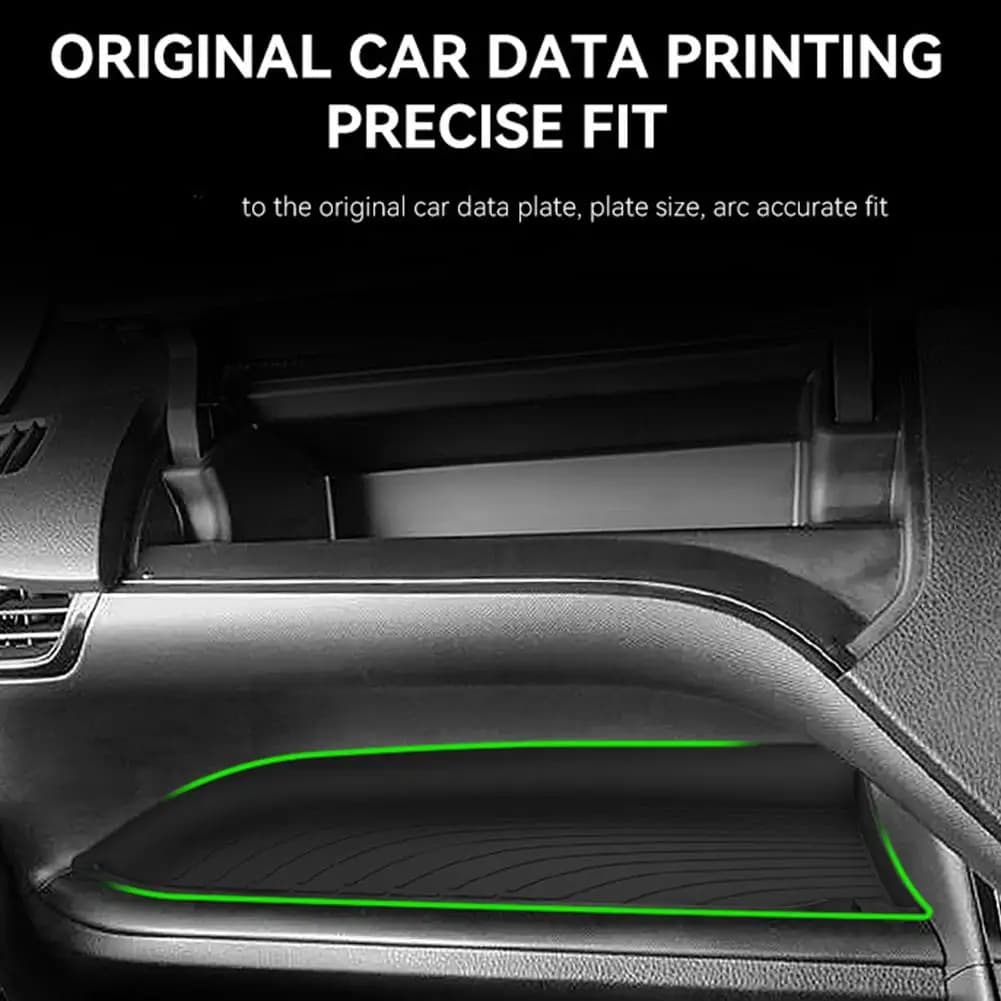 Per Toyota Voxy/ NOAH 80 2014-2021 Auto Co Pilot Interno In Silicone Antiscivolo E Pad di Stoccaggio Decorazione Auto Vassoio Anti-resistere Al Calore N5Z5