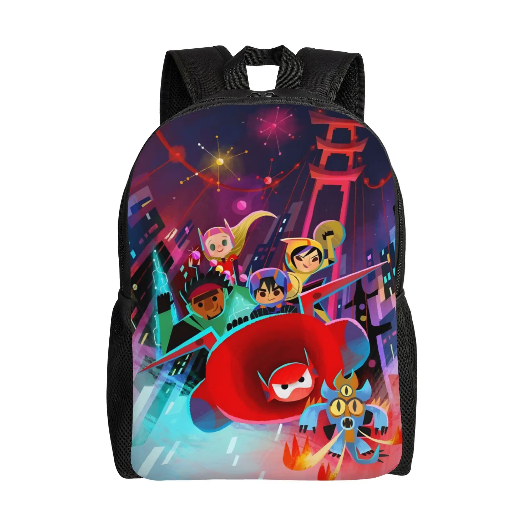 Zaino per studenti Big Hero 6 New School Year, 1 pezzo