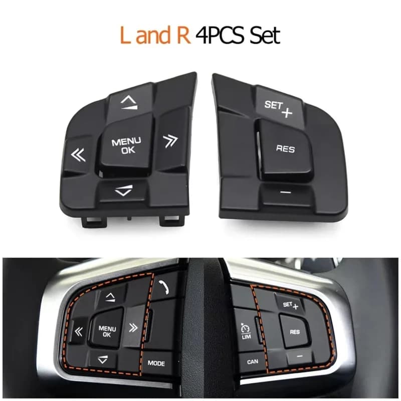 LR095537 Copertura del pulsante del volante per Land Rover Discovery Sport 2015-2019