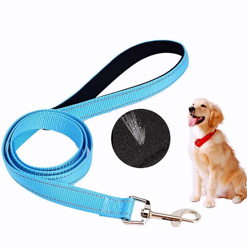 Dog Leash Reflective Dogs Chain 150cm Comfortable Handle Leash for Dog Walking Nylon Rope Dogs Leashes Pet Walker Pet Supplies