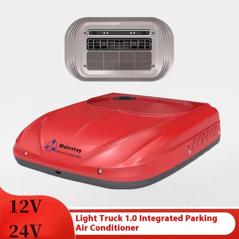 Parcheggio elettrico automobilistico aria condizionata 24V refrigerazione RV light truck montato macchina all-in-one 12V elettrico parallelo i