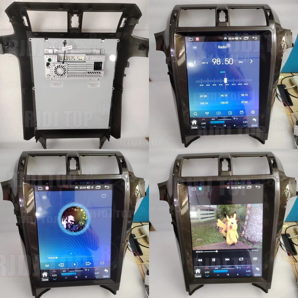 Android 14 15.6" Touch Screen Car Radio For Lexus GX460 GX400 GX 2010~2021 GPS Carplay Multimedia Player Navigation Stereo Unit
