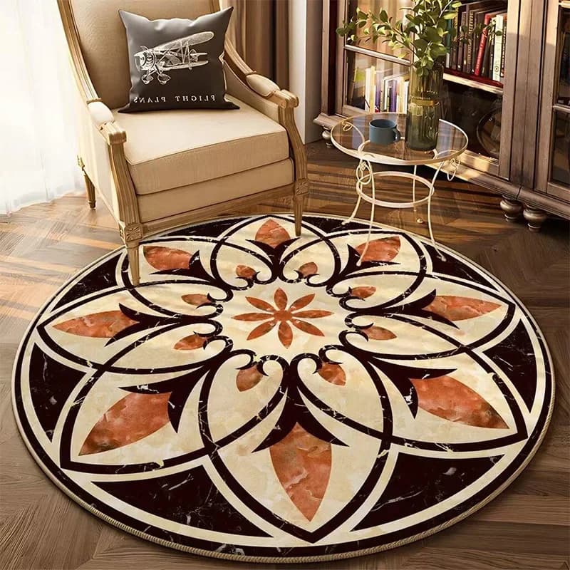 Yoga Mat mandala style Living room decoration Bedroom Mats Round carpets for children bedroom Mats for non-slip entrance door