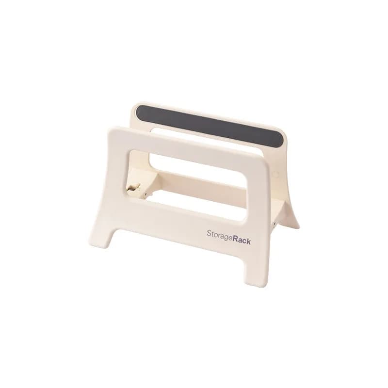 Non-slip Hollow Lid & Cutting Board Storage Rack No Drill Multifunctional Kitchen Organizer
