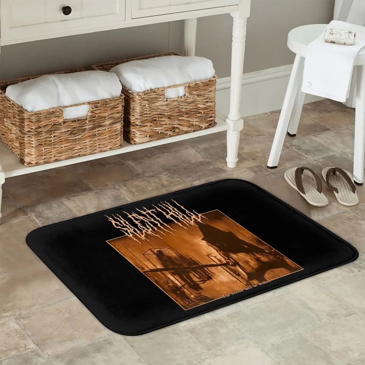 Silent Hill 2 Gioco Zerbino antiscivolo Tappetino Lavabile Tappeto per ingresso cucina Tappetini poggiapiedi camera da letto di casa