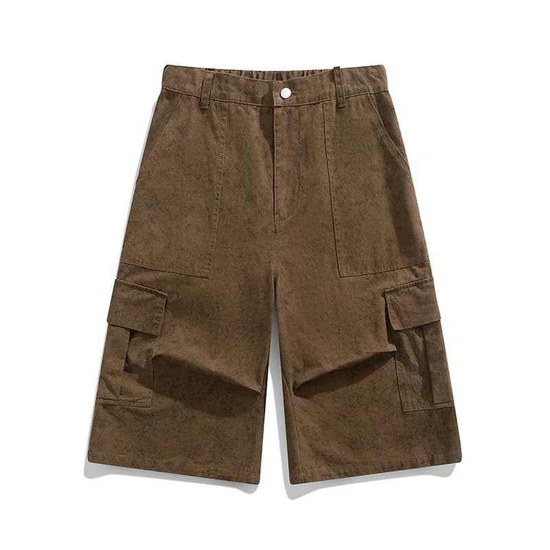 Summer Outdoor Cycling Sports and Leisure Men's Fashionable Trendy Loose Comfortable Breathable Versatile Workwear Shorts