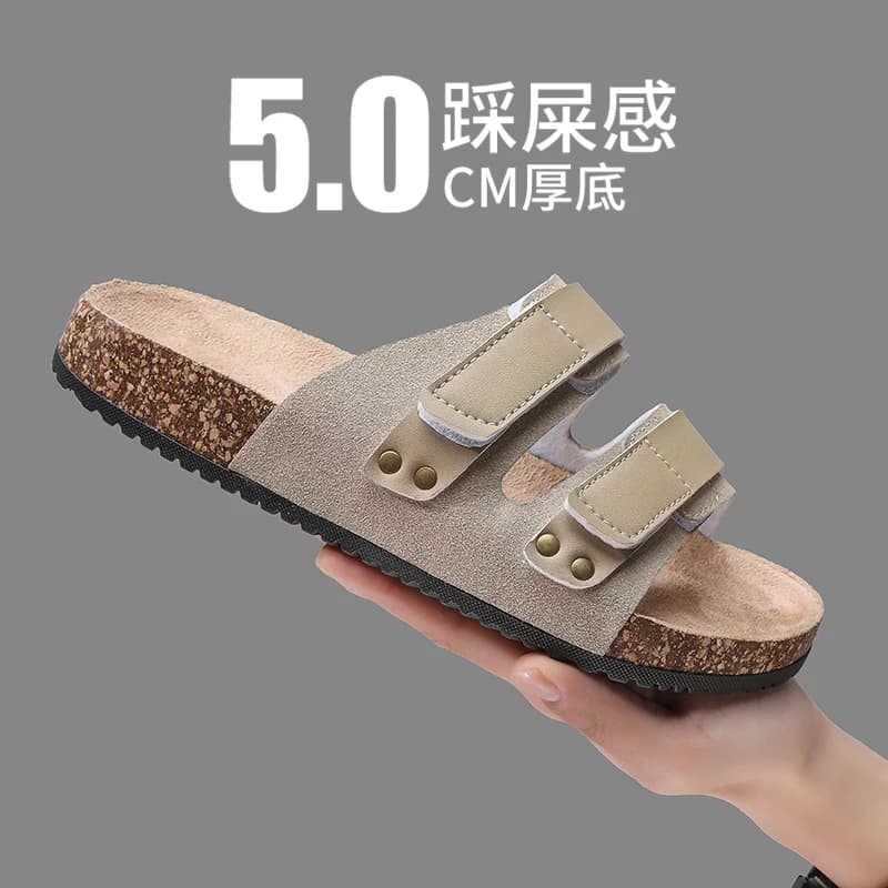 Thin Light Portable Body Summer Flat Slippers Unisex Anti Slip Comfort Student Daily Walking Shoes