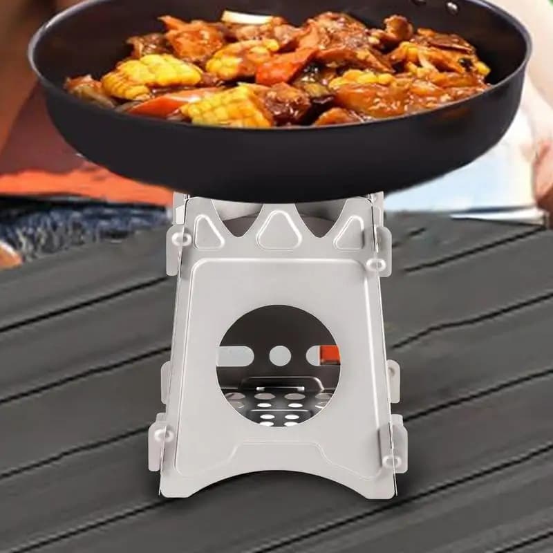 Foldable Portable Foldable Portable Foldable Outdoor Light Curtain for Backpacker Wood stove cooking