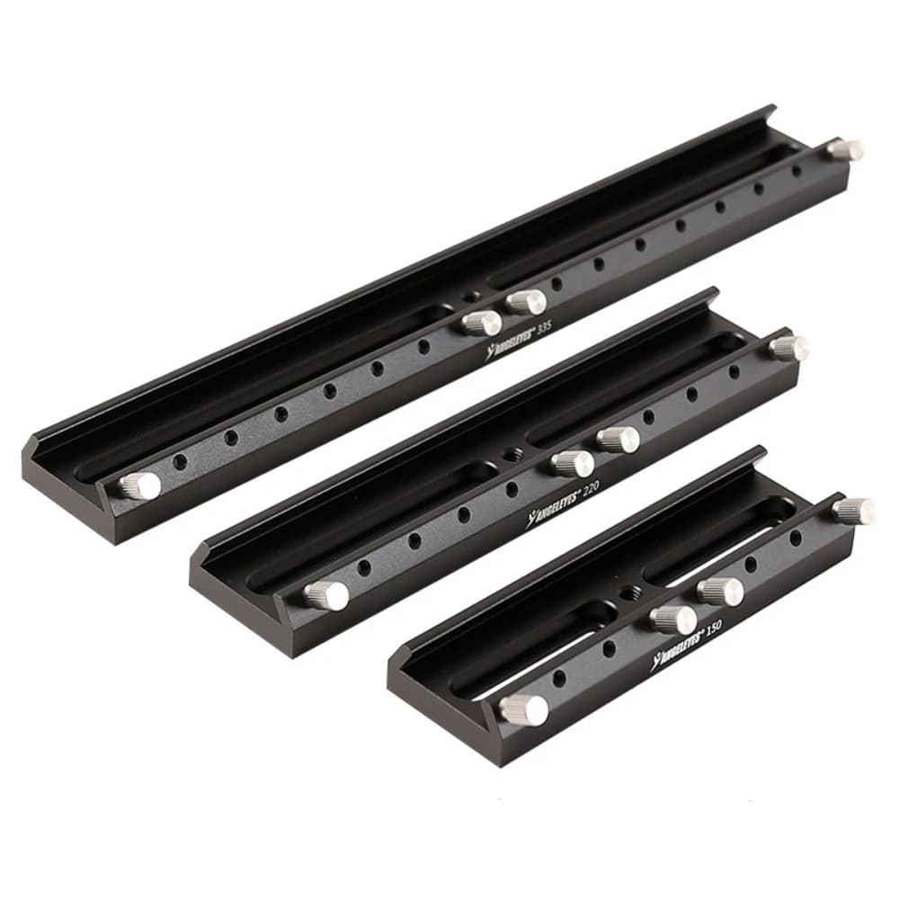 Scanalatura da 60 gradi 70/150/220/360/400/445mm Slot di estensione base guida Starfinder Slot per portello multifunzionale per telescopi Nero