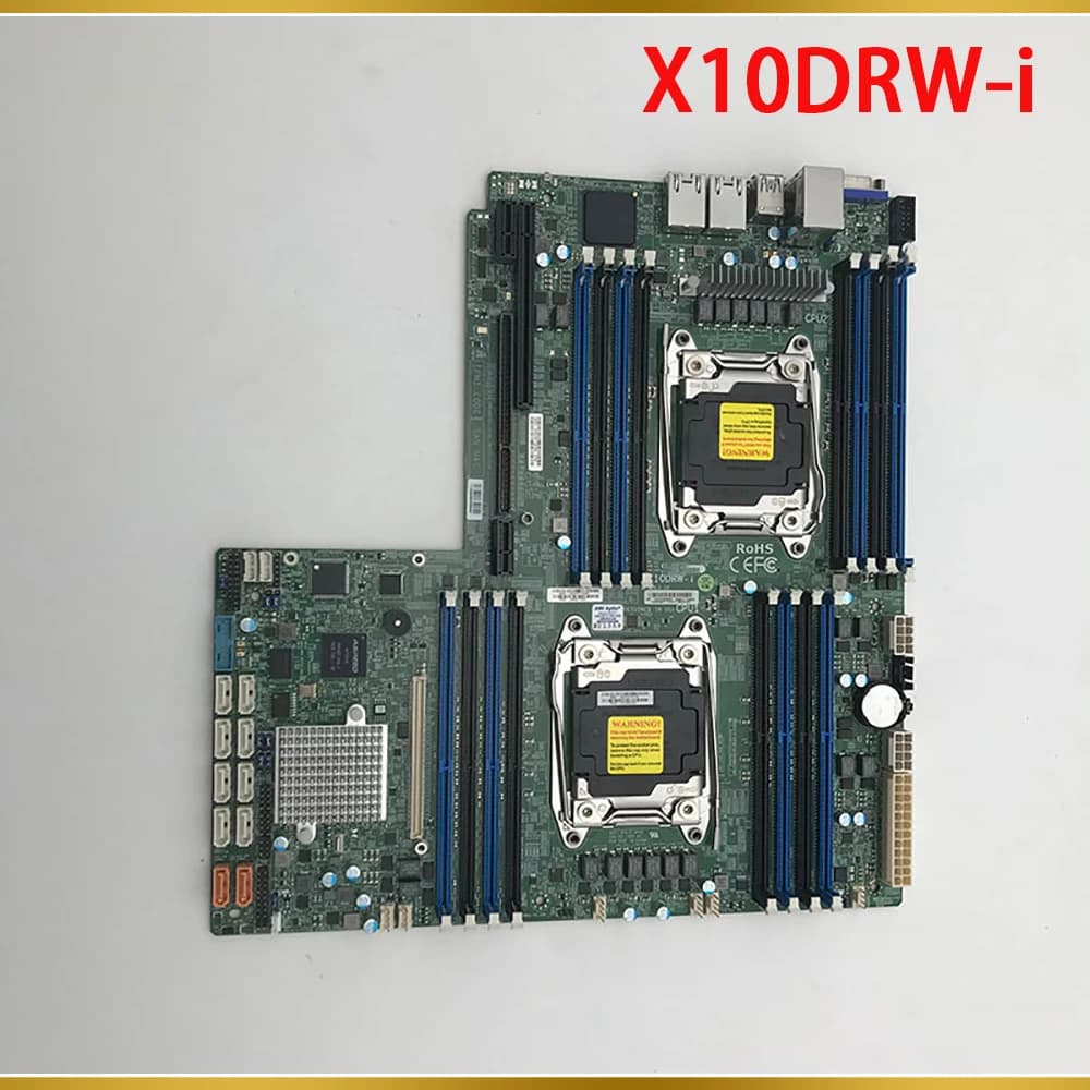 Board C612 2011 E5-2600 16 DIMMs 2400MHz DDR4 X10DRW-i