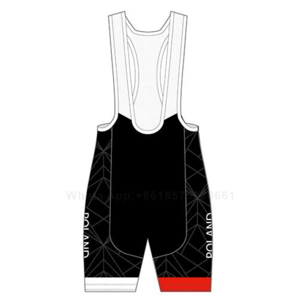POLAND PERFORMANCE TRI SUIT - Custom name and COUNTRY WORLD CYCLING JERSEY POLO TECH TEE TECH BIB SHORTS PERFORMANCE + MAGLIA