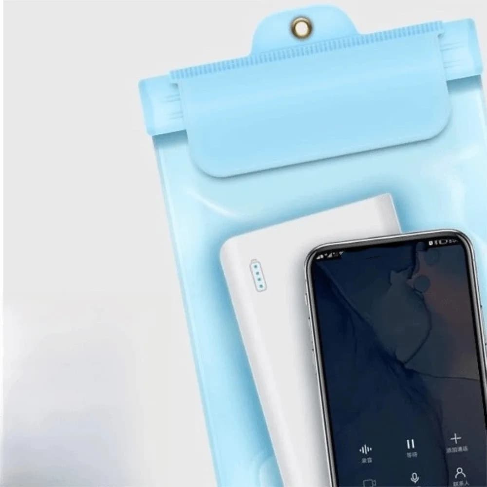 Custodia per cellulare portatile per il Festival Songkran con laccetto da collo, protezione impermeabile per touchscreen in PVC, comoda e pratica