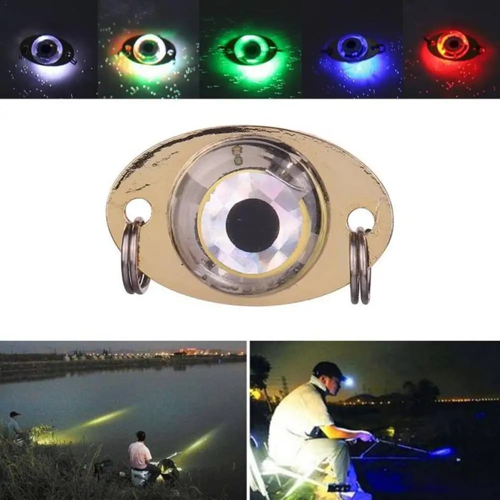 Luce di pesca subacquea raccolta di pesci lampada di gruppo Glow Night richiamo profondo pesca elettrica LED attirare accessori per esche da pesca