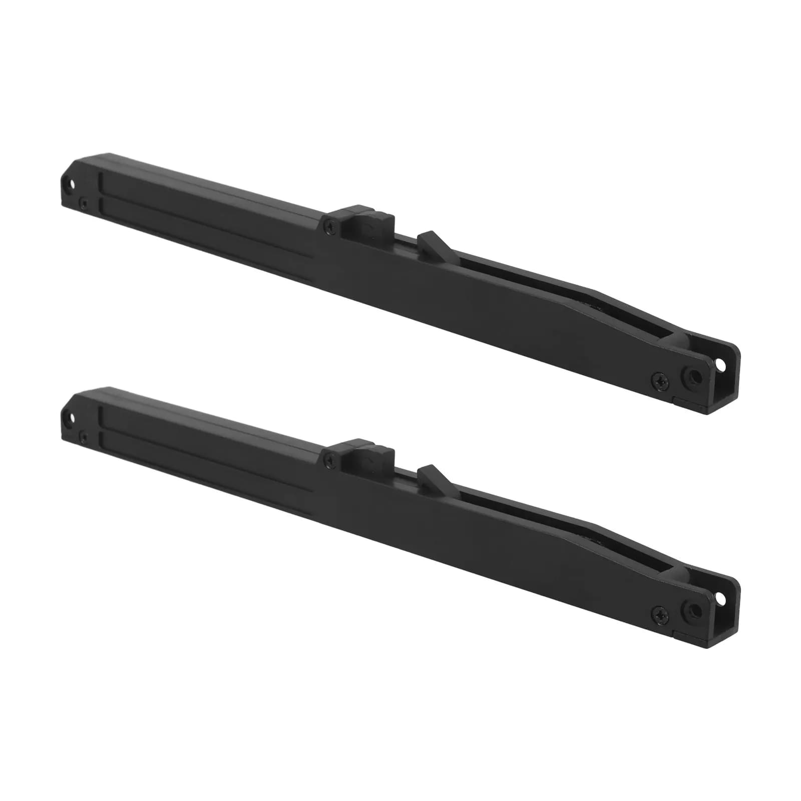 2Pcs Hole-Free Barn Door Damper Heavy-Duty Sliding Door Stopper with Hidden No-Drill Installation Adjustable
