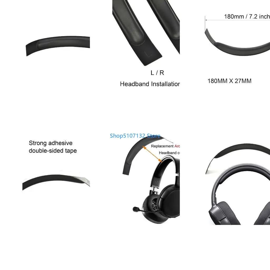 87HD Headband Cover for Arctis 1 Gaming Headset, Headphones Headband Repair Parts