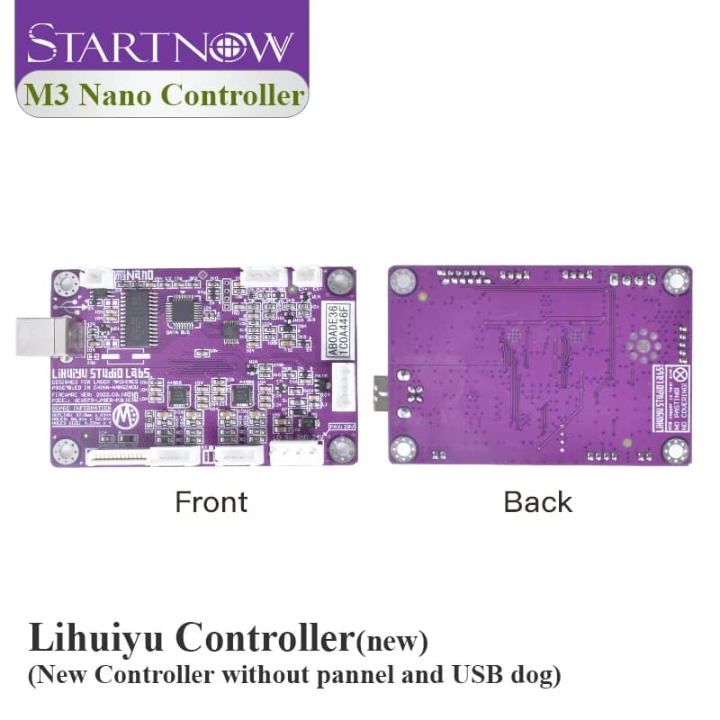 LIHUIYU M2 Nano Laser Controller Motherboard for Laser Engraving Machine Control System DIY 3040 K40 with Dongle B