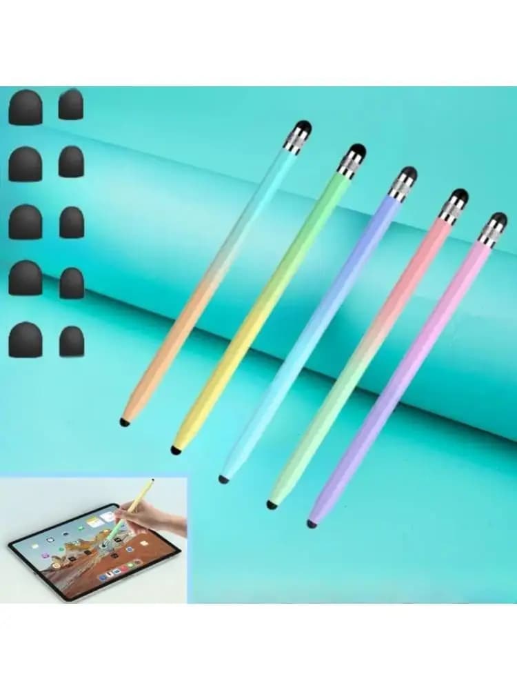 Penna stilo professionale per tablet 652F con punta in gomma morbida sostitutiva per dispositivo con schermo toccabile per