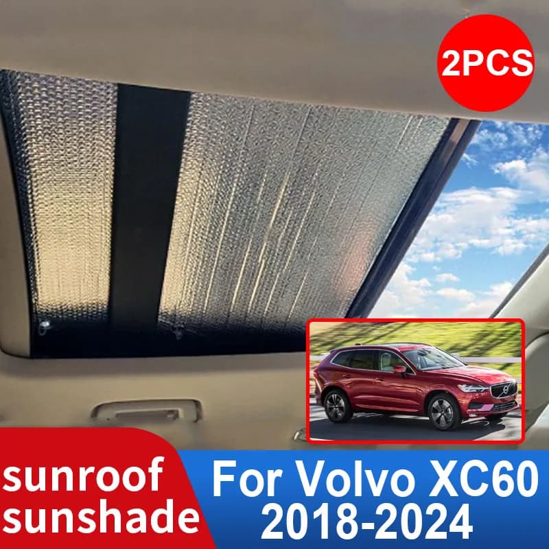 Volvo XC60 60 2024 2023 2022 2021 2020 2019 2018 solar protection for roof automatic thermal insulation windscreen anti-uv