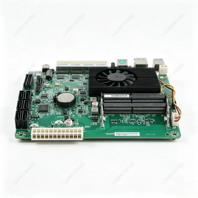 N150 6‑Bay NAS Motherboard 10G Ethernet Port Upgraded N100 Mainboard Soft Routing Storage Server Main Board