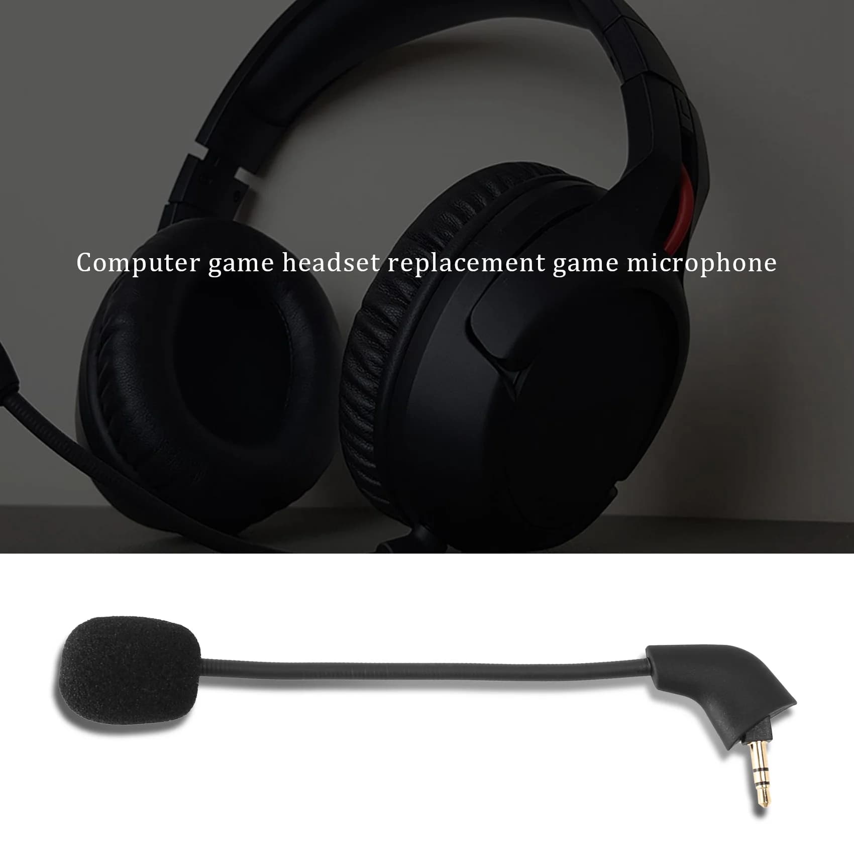ABGN Replacement Gaming Mic for Cloud II /Cloud Core Computer Gaming Headset
