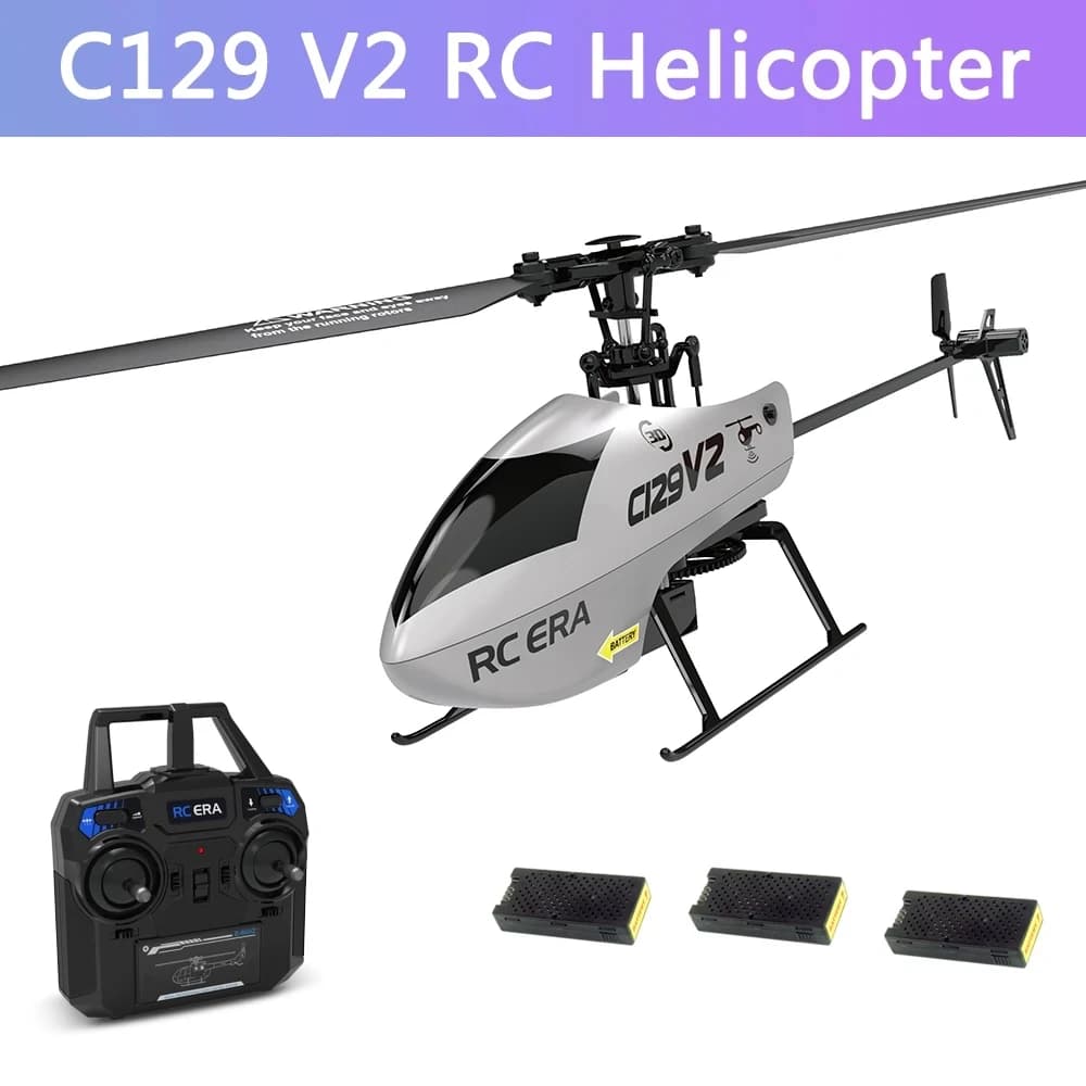 C129 V2 RC Batteria per elicottero 3.7v 300mah batteria per C129 V2 Drone telecomandato C129 V2 Elicottero Elica principale Linea USB