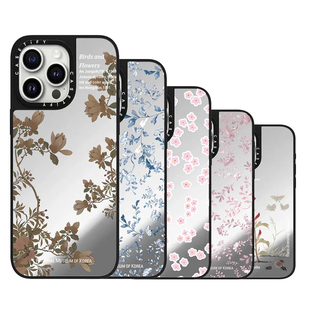 CASETiFY Co-brand Serie Meri Meri Fiori Sognanti Custodia per iPhone 16 17 15 14 13 Pro Max Air Plus Cover Protettiva Magnetica