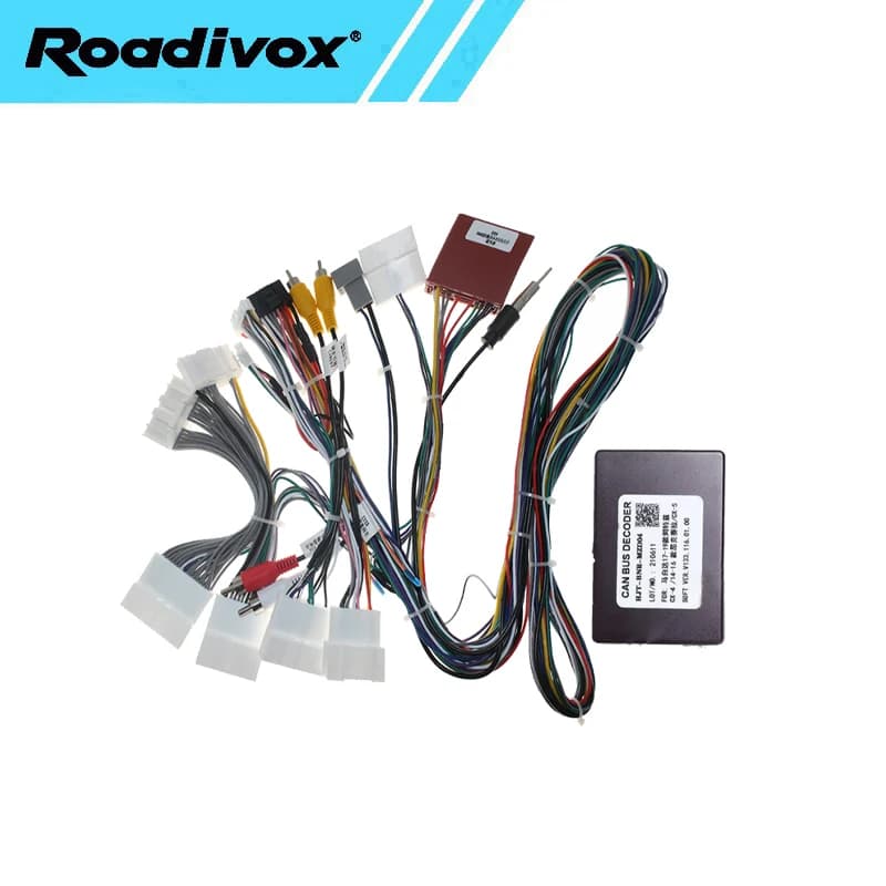 Decodificatore Canbus Box per autoradio Android per Mazda 2 3 CX-3 CX-5 Atenza 16pin Cablaggio Adattatore Spina cavo di alimentazione