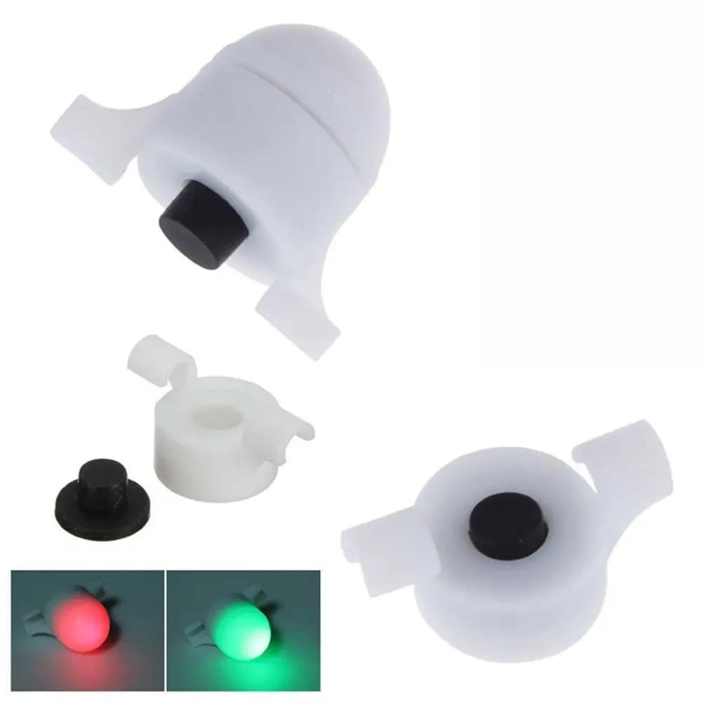 Attrezzi da Pesca: Allarme Sonoro Notturno con Luce LED Lampeggiante per Canna da Pesca, 1 Pezzo