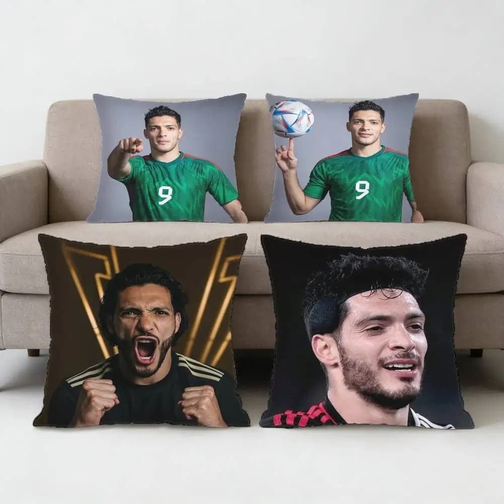 Raul Jimenez Pillow Case Sofa Living Room for Bedroom car Headboard Backrest Cushion Square Cushion Nap Time