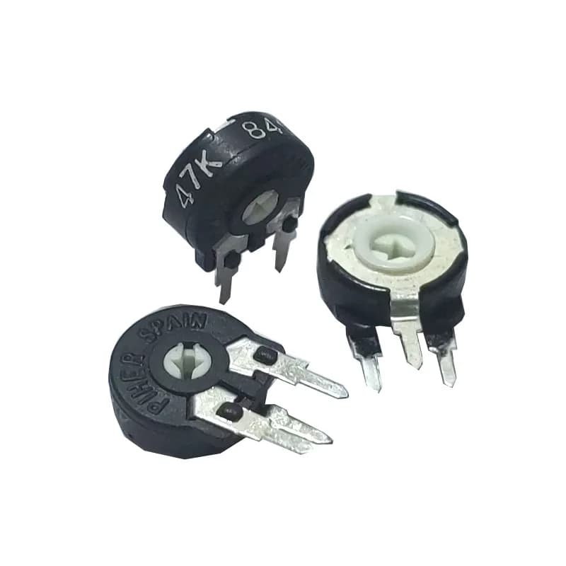 10 pz importato originale spagnolo PIHER Trimmer potenziometro PT10-47k verticale regolabile resistenza foro freccia