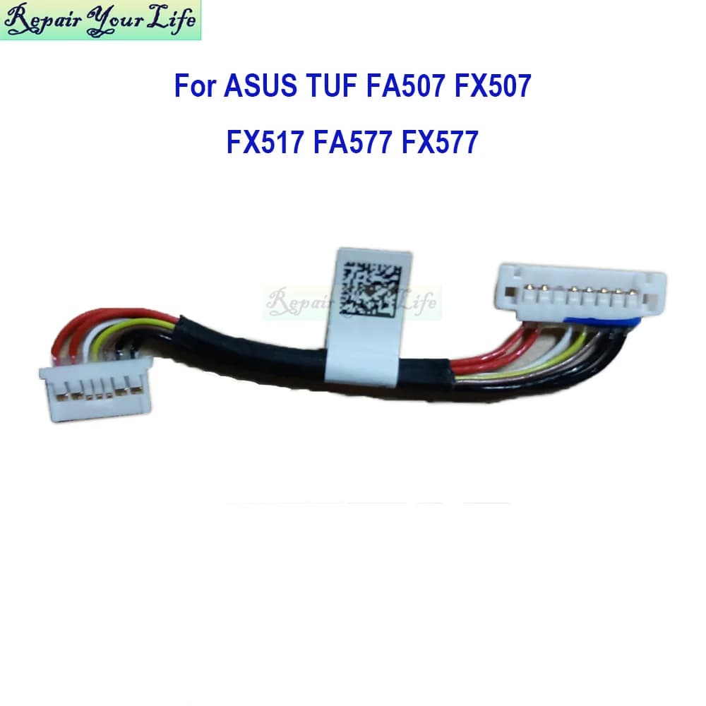 Notebook PC Cavo Della Batteria Connettore Per ASUS TUF Gaming A15 FA507 FA577 F15 FX507 FX517 FX577 LXPX 14011- 06040000 DD0NJKBT000