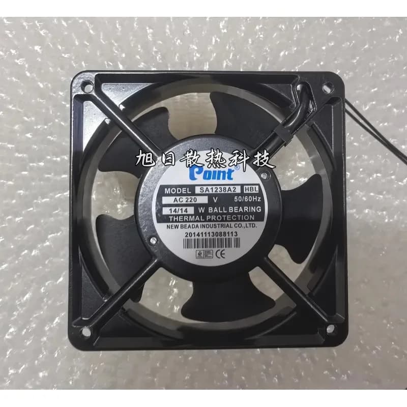 for Palnt SA1238A2 HBL AC220V 14W 12CM 12038 Industrial Cabinet Silent Cooling Fan