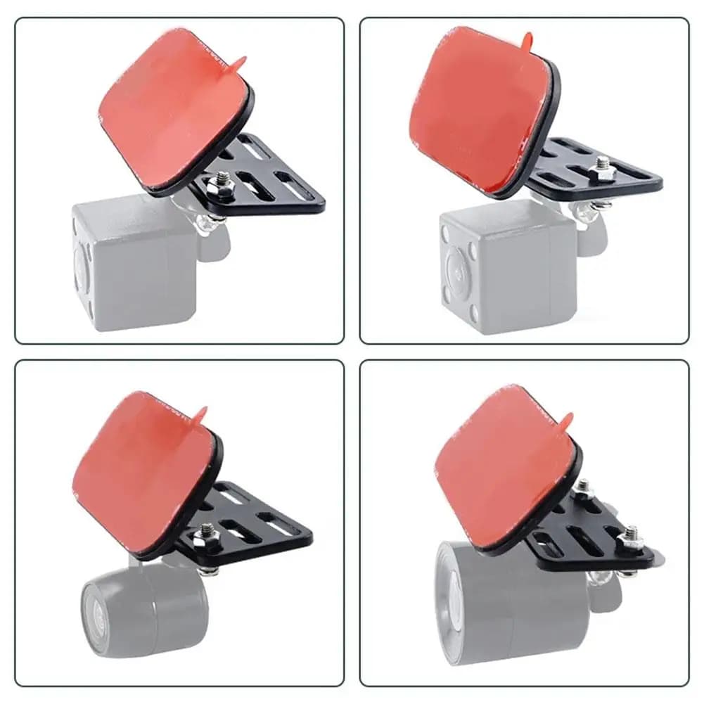 Car Camera Holder Universal Dash Cam Monitor Mount Recorder Bracket Mount Self-adhesive Fixed Windshield Driving Upgraded M5Q4