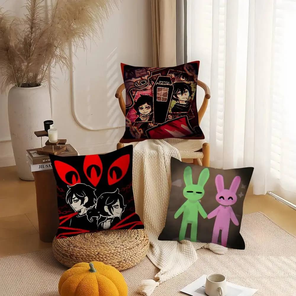 Game The Coffin of Andy and Leyley, fodera per cuscino, fodera per cuscino del divano, decorazione per la casa, regalo per bambini