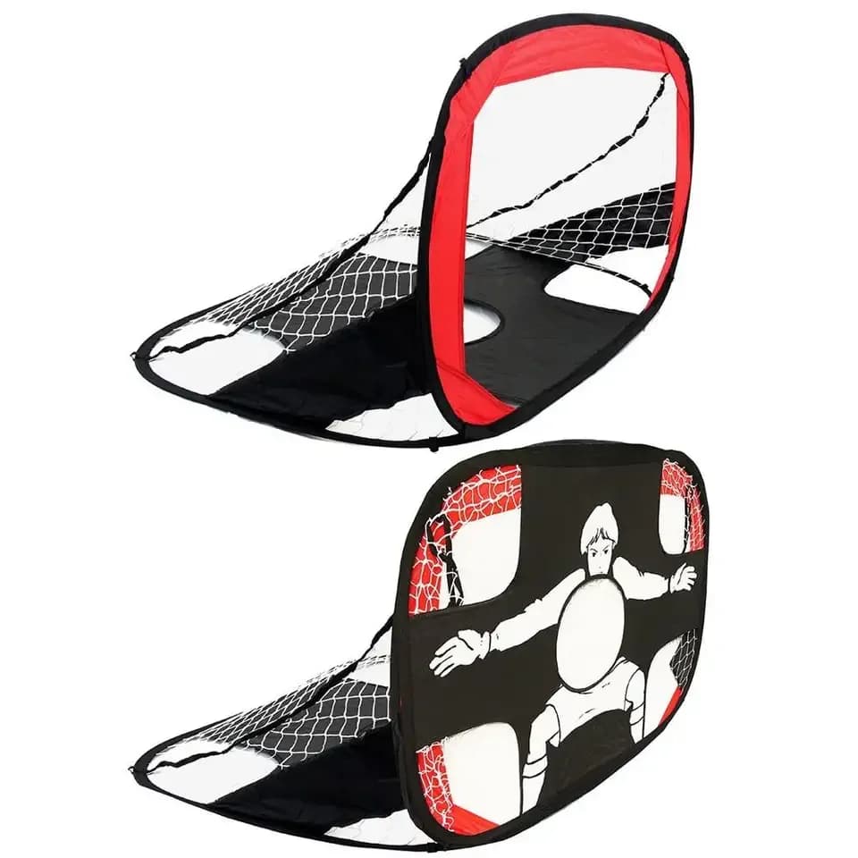1 mini foldable portable football nets for children's football training for sale 2025