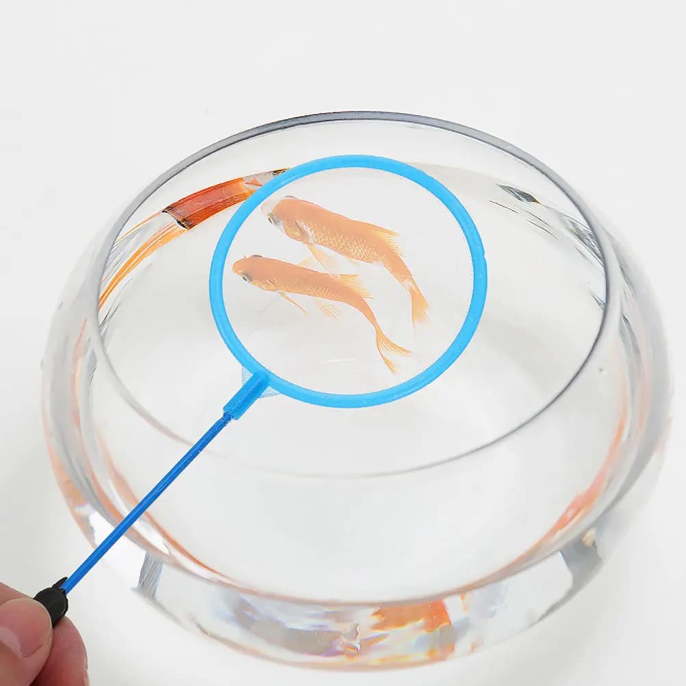 30 Pezzi Reti da Pesca per Bambini, Rete Densa per Pesci Piccoli, Leggera e Portatile, Reti per Acquario e Cattura di Gamberetti