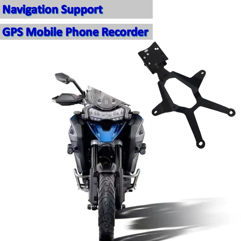 Supporto di navigazione Supporto per registratore di navigazione GPS Supporto per piastra di fissaggio per telefono cellulare adatto per TRIUMPH TIGER 1200 RALLY PRO 2022+