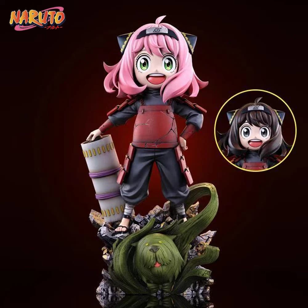 19 cm/7.48in Anime NARUTO Figura Anya Forger Cosplay Senju Hashirama Action Figures Collezione di statue in PVC Modello Giocattoli Regali